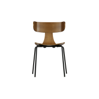 Form Houten stoel bruin Woood