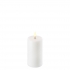 Uyuni Led Pillar Candle Nordic White 7,8 x 15 cm