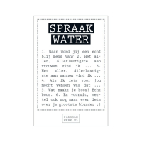 Spraakwater