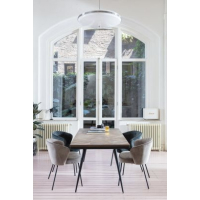 Admit eetkamerstoel bouclé nougat