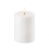 Uyuni Pillar Candle Nordic White 7,8 x 10 cm wit