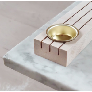 Hold It theelichthouder goud