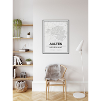 plattegrond Aalten A-4 formaat