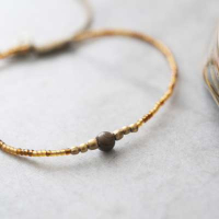 Iris Tiger Eye Gold armband