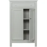 WOOOD meidenkast Eva - Grenen - Mist - 150x93x40