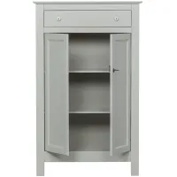 WOOOD meidenkast Eva - Grenen - Mist - 150x93x40
