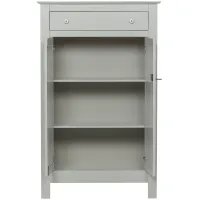 WOOOD meidenkast Eva - Grenen - Mist - 150x93x40