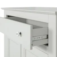 WOOOD meidenkast Eva - Grenen - Mist - 150x93x40