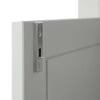 WOOOD meidenkast Eva - Grenen - Mist - 150x93x40