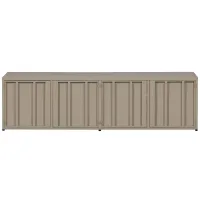 Level tv meubel metaal zand 44x160 cm