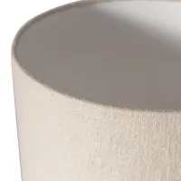 Loft vloerlamp metaal/bouclé naturel 130xø30cm