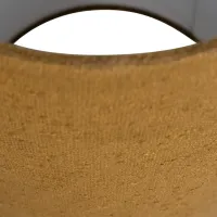 WOOOD Loft vloerlamp metaal/bouclé tapenade 130xø30cm