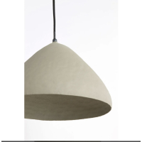 Hanglamp Elimo grijs 32 cm