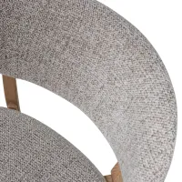 Udar eetkamerstoel met houten frame naturel