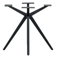 Holland kruispoot metaal zwart WOOOD