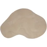 WOOOD Alya Vloerkleed Organisch Milk 170x240 cm