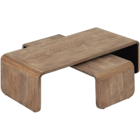 DTP Home Evo salontafelset gerecycled teakhout