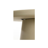 Salontafel Ø70x38 cm KULONA beige 