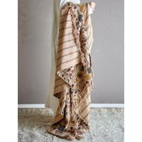 Eydis plaid Nature gerecycled katoen Bloomingville