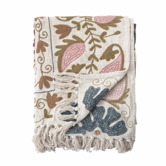 Ceva Throw Rose Cotton Bloomingville