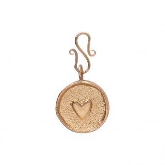 Hart Vintage Vergulde Munt Bedel A Beautiful Story