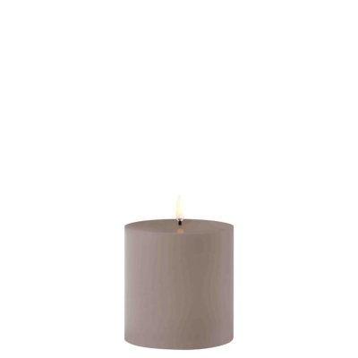 NIEUW Uyuni Outdoor LED Pillar Candle Sandstone 8,4 x 10 cm