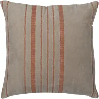 WOOOD Aziz Kussens Velvet Bruin/Naturel – Set van 3