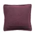 Kussen bouclé aubergine 55x55cm