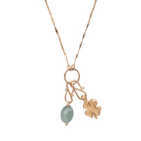 Aventurijn Edelsteen Vergulde Hanger A Beautiful Story