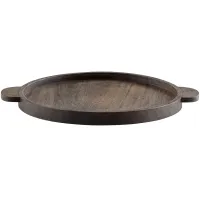 Set van 2 Bak dienbladen hout bruin WOOOD