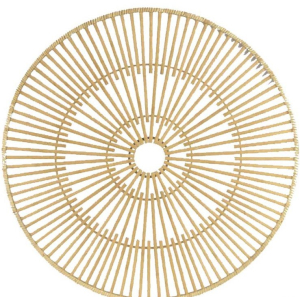 Muurdeco rotan 80 cm