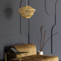 Hanglamp bamboe naturel BePureHome