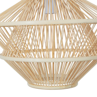 Hanglamp bamboe naturel BePureHome