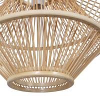 Hanglamp bamboe naturel BePureHome