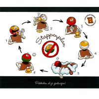 Bikkels chocoladekoker 10 stuks