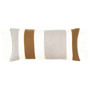 Kussen bohemian camel ecru 33x70cm