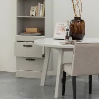 WOOOD Bold boekenkast grenen sneeuwwit