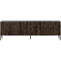 WOOOD Bono Gravure TV Meubel Essen Bruin