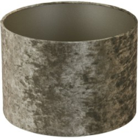 Lampenkap cilinder 40-40-30 cm bruin