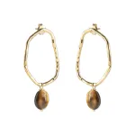 Bravery Tijgeroog Oorbellen A Beautiful Story