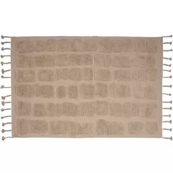 Bricks vloerkleed met steen dessin beige 170x240cm BePureHome