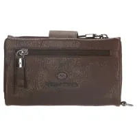 Micmacbags discover portemonnee donkerbruin