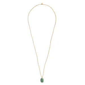 Calm Aventurijn Goudkleurige Ketting A Beautiful Story