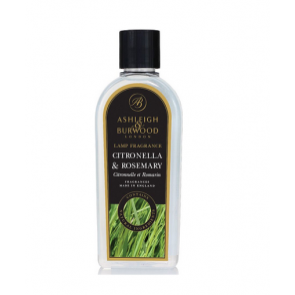 Ashley & Burwood Geurlamp Olie Citronella & Rosemary 500 ml