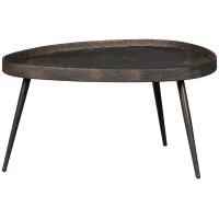 Crude bijzettafels antique brons - set van 2