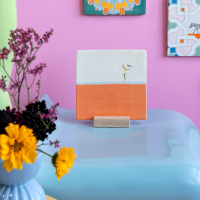 Klein danseresje STORYTILES tegeltje 10x10 cm