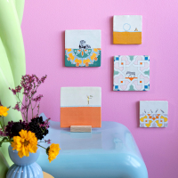 Klein danseresje STORYTILES tegeltje 10x10 cm