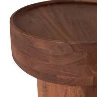 WOOOD Dara Bijzettafel Mangohout Bruin