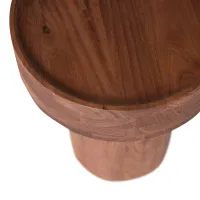WOOOD Dara Bijzettafel Mangohout Bruin