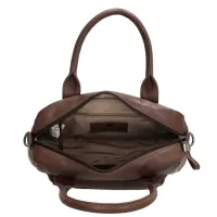 Micmacbags everyday handtas donkerbruin